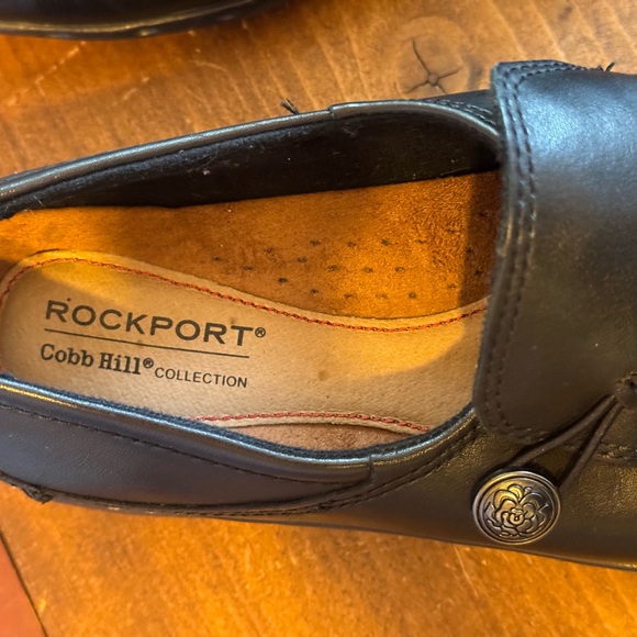 Rockport Cobb Hill Collection. Size 6.5 Paulette Comfort Smooth Black Leather. - Picture 4 of 10